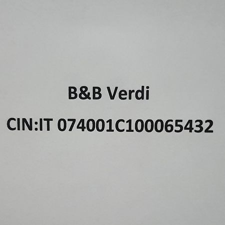 B&B Verdi 브린디시 외부 사진
